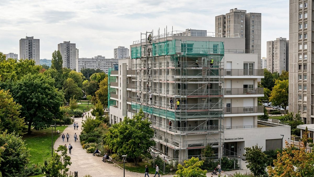 Rénovation urbaine du quartier Saragosse à Pau