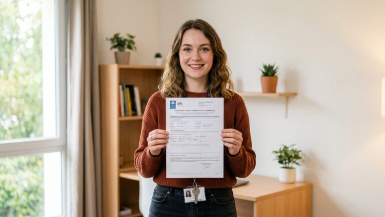 Code locataire CAF pour demande d'APL logement étudiant
