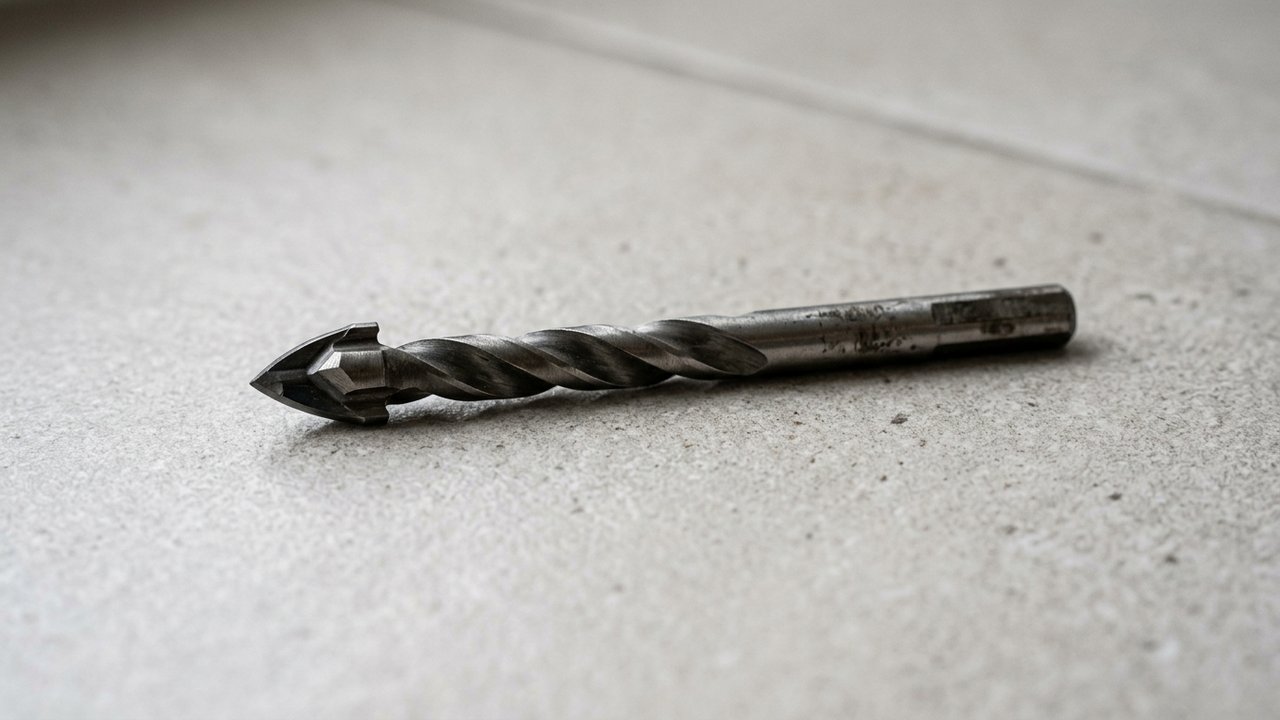 Foret à faïence en carbure de tungstène pour percer le carrelage