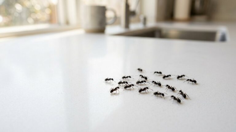 Petits insectes noirs identifiés dans une maison