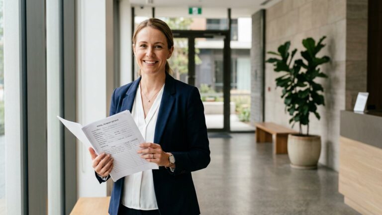 Relevé de versement du loyer par une agence immobilière au propriétaire