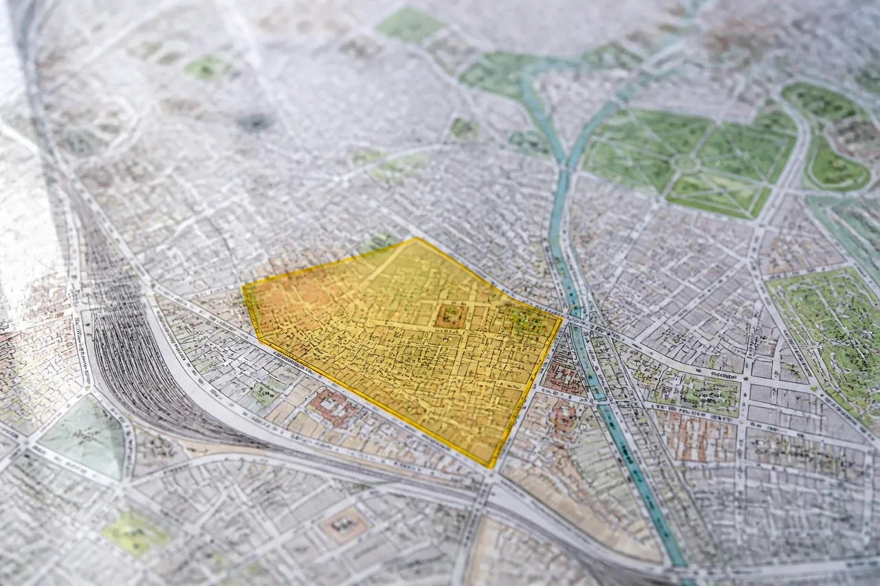 Carte de Montpellier avec Figuerolles mis en évidence
